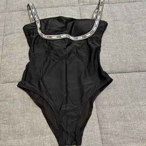 Karl lagerfeld onepiece Swimsuit, black, small